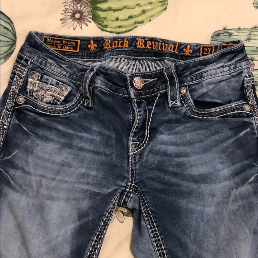 Rock Revival “Lina” Boot Cut Jeans